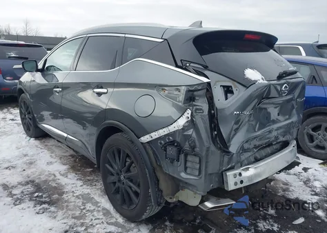 2020 Nissan Murano Sl Intelligent Awd z USA, uszkodzony, nr VIN 5N1AZ2CS9LN165082